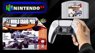 F 1 World Grand Prix Nintendo 64 (Lançado Em 1998)
