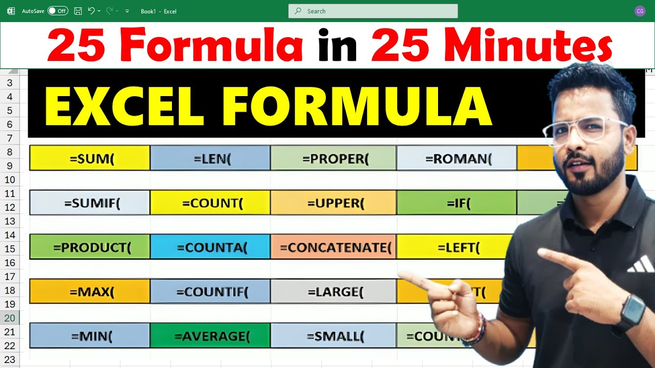 Microsoft excel | How to use excel formula and functions in Excel ...
