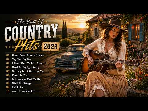 Green Green Grass of Home, Say You Say Me 🎤 Country Classics Revival 🔥 60s 70s 80s Timeless