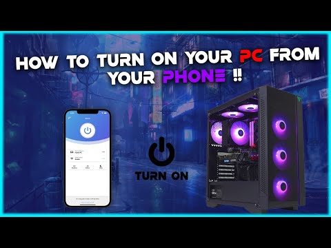 How to Turn On your PC from your PHONE ?!?!?!?!