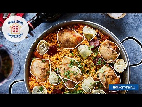 Videó: Paella Csirkés Szívvel és Aszalt Szilvával