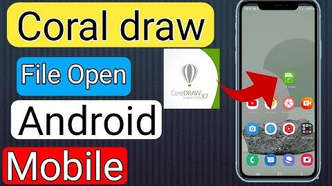 Corel Draw File Open Android Mobile