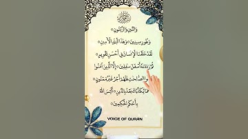 SURAH AT-TIN (سورة التين) - Egzon Ibrahimi #egzonibrahimi  #surahattin #qurantilawat #quran