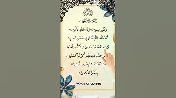 SURAH AT-TIN (سورة التين) - Egzon Ibrahimi #egzonibrahimi  #surahattin #qurantilawat #quran