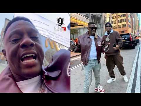 Boosie & Webbie Pull Up To New York Lookin For Fat Joe After Droppin New Mixtape! 💽