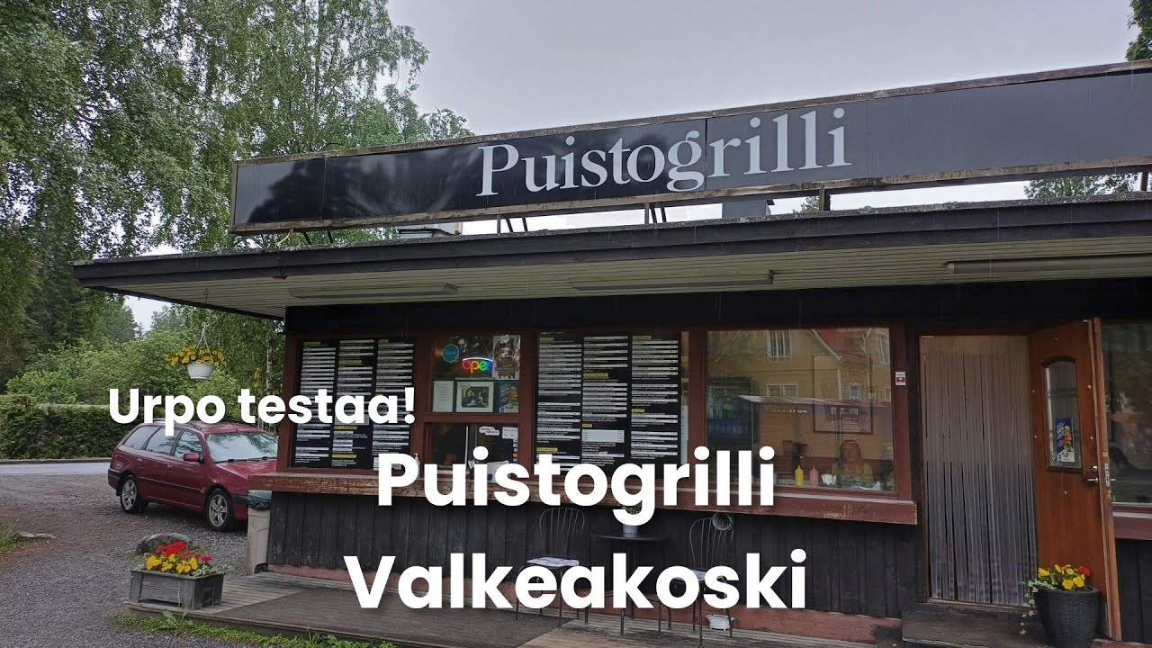 Puistogrilli Valkeakoskella