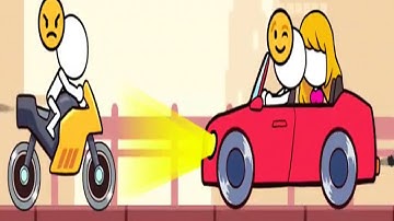 WHO DIE FIRST - Guess Who - Who is Die First - STUPID STICKMAN