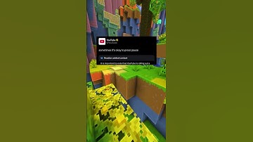 YouTube Pause Button