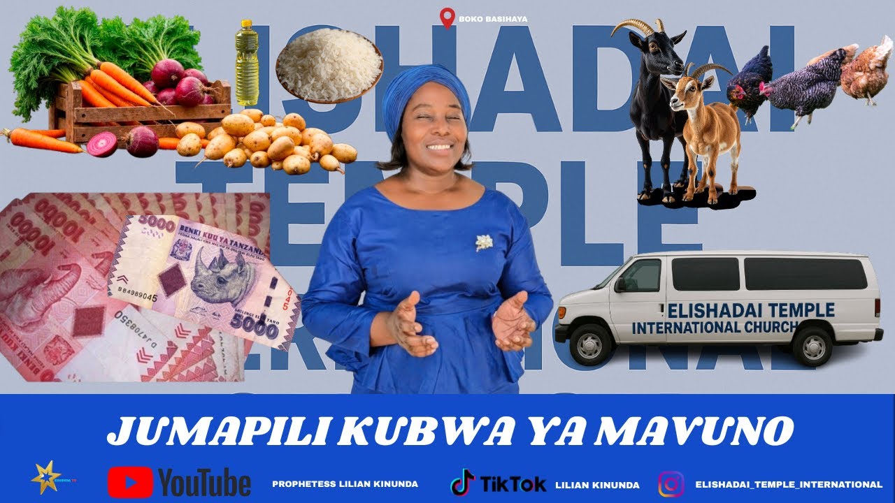 USIPOFIKIA SADAKA HII UTAKUFA MASKINI, JUMAPILI KUBWA YA MAVUNO IKIONGOZWA NA NABII LILIAN KINUNDA.