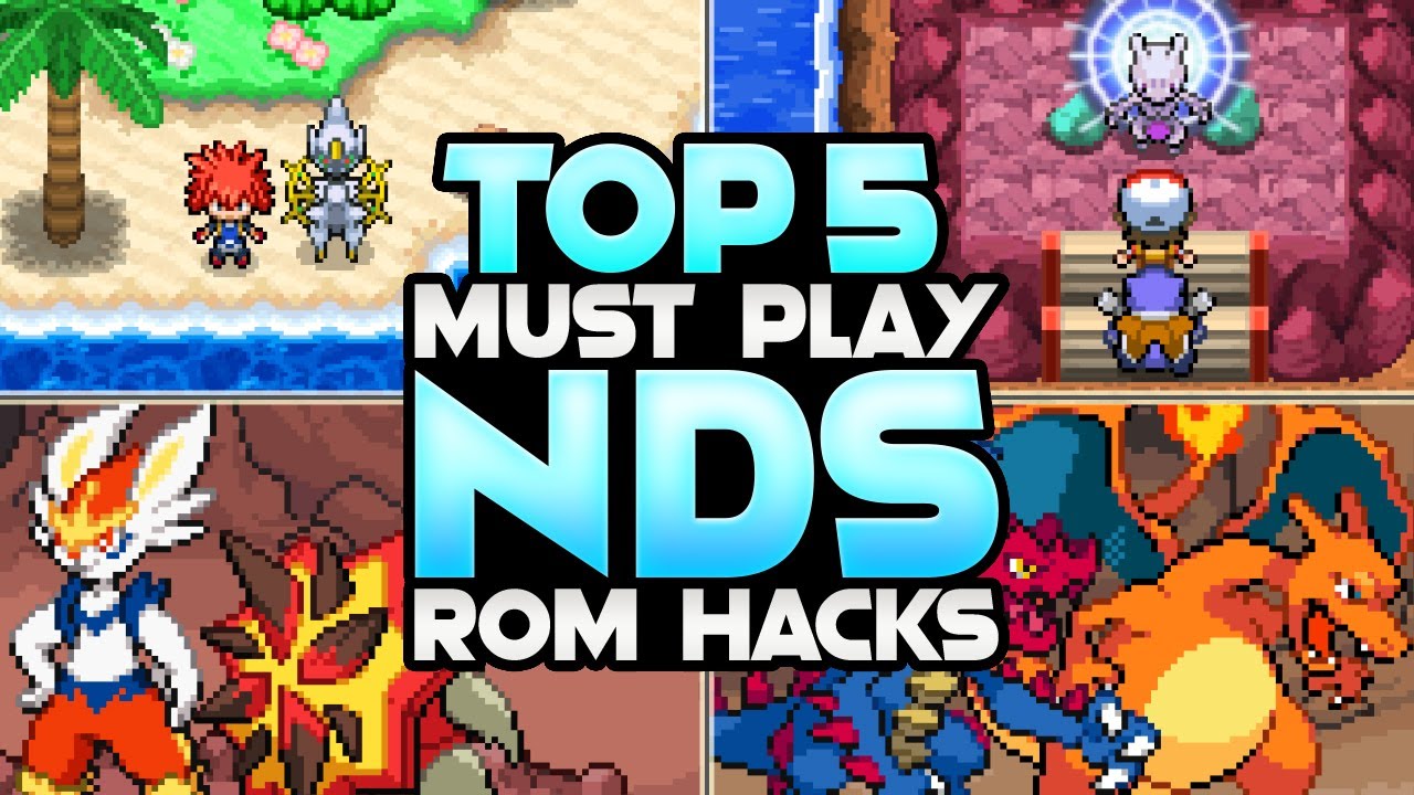 Top 5 Pokemon NDS Rom Hacks You Must Play! (2022) YouTube