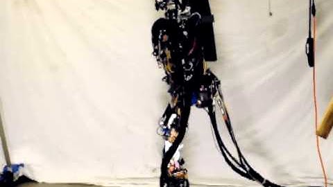 Humanoid Robot Push Recovery Experiments - Hip Strategy