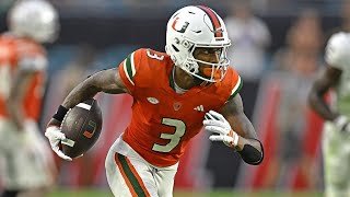 Jacolby George | Wide Receiver | Full 2024 Miami Highlights | 2025 NFL Draft