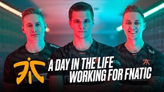 A Day in the Life of Working at Fnatic | LEC Finals Athens