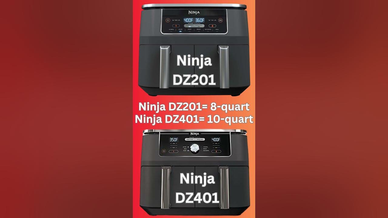 Ninja DZ201 Vs DZ401 DualZone 2 Basket Air Fryers Differences! 