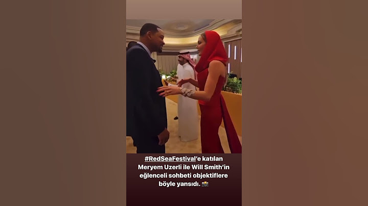 MERYEM UZERLİ, WILL SMITH'E SARILDI