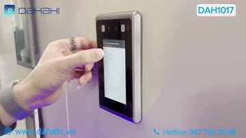 DAH1017 - Máy Chấm Công Nhận Diện Khuôn Mặt | Thiết Bị Face ID | DAHAHI.VN