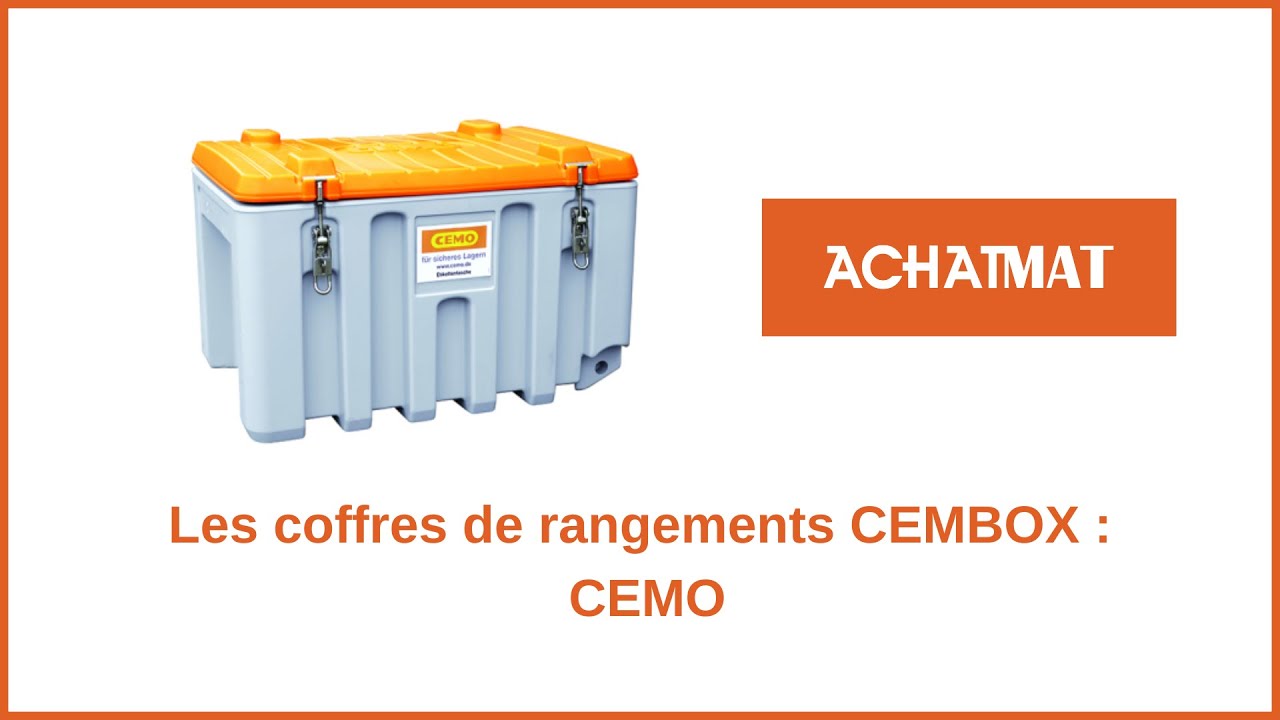 Bac rangement outillage Cembox 400 750 litres Métal