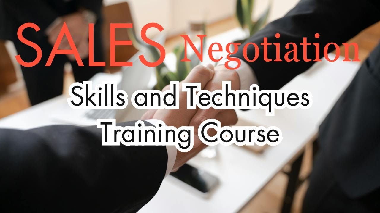 Sales Negotiation Skills and Techniques Training Course - YouTube