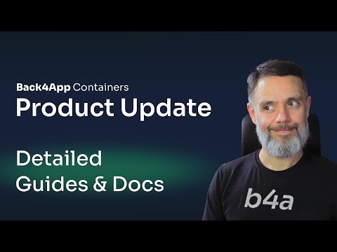 Back4App Containers Guides and Docs