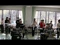 京都橘高等学校吹奏楽部 リハーサルその後のコメント♫