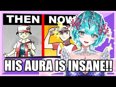 Poseidon reacts to "Complete History and Lore of Pokemon Trainer Red" | MandJTV React
