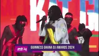 Black Kat Gh Performing  live @ Guinness Ghana DJ Awards 2024