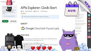 APIs Explorer: Qwik Start| #2025 | #GSP277 |#qwiklabs |#Solution