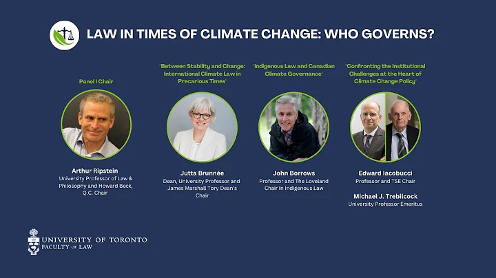 Panel 1 - Law in Times of Climate Change: Who Governs? - DayDayNews