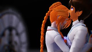 MMD Lucky ( Steve and Alex MINECRAFT ) remake