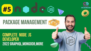 Package Management - Fundamentals| Node.js Course