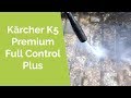 Karcher K5 pressure washer in action - before, during and after cleaning