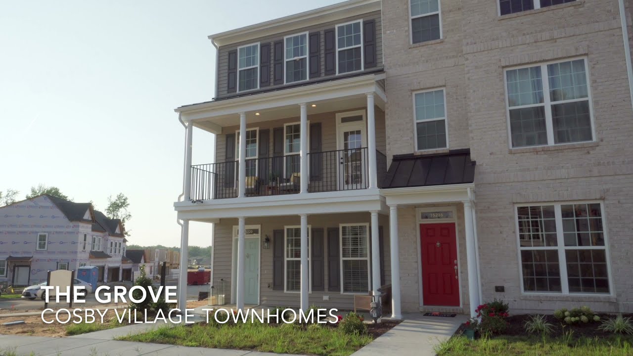 The Grove Townhome Model, By Main Street Homes YouTube