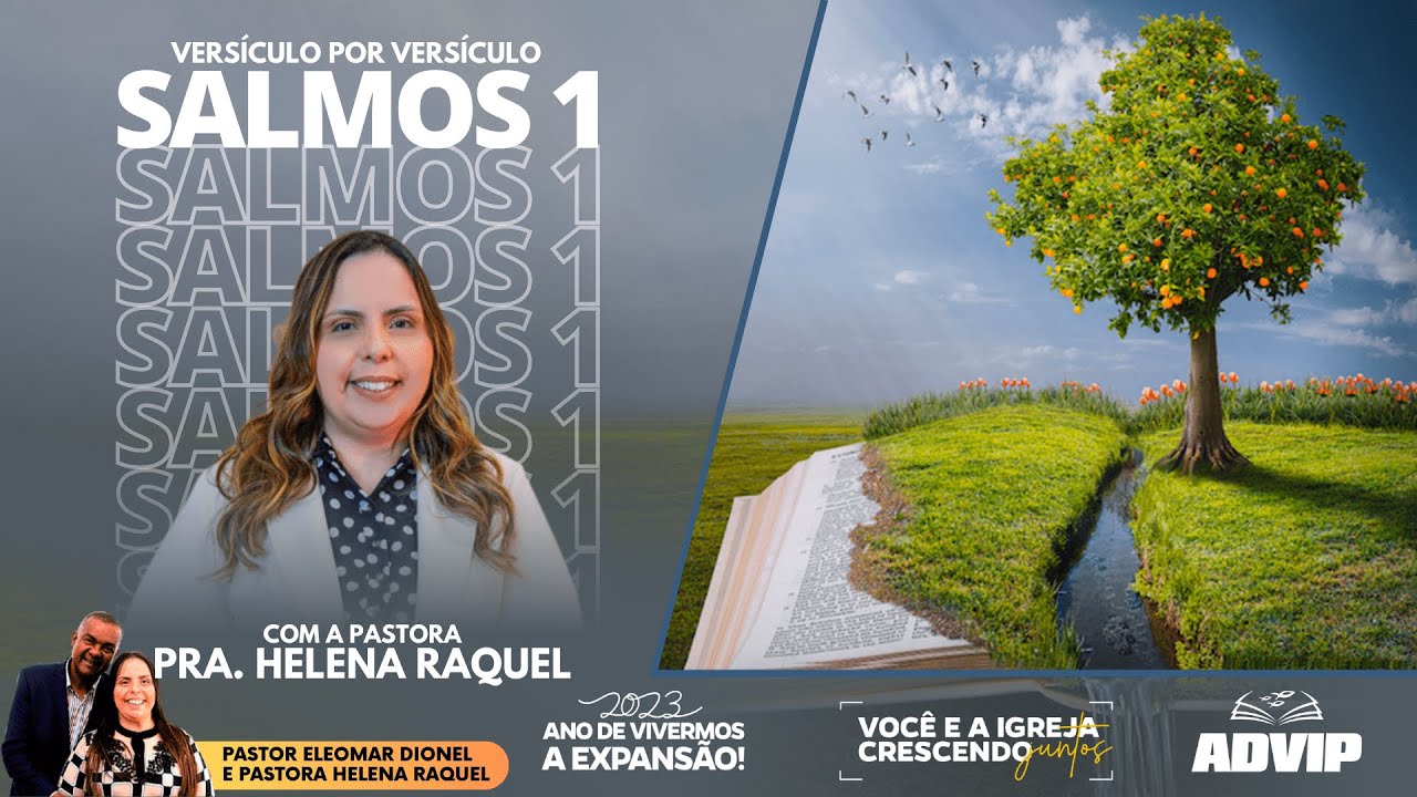 TERÇA DA UNÇÃO PELA PALAVRA - SALMOS 1 - PRA. HELENA RAQUEL
