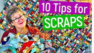 💚♥️ MANAGE YOUR SCRAPS - My Top 10 Tips for using and keeping them under control