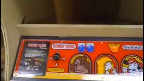 Donkey Kong Scratch Build Cabinet