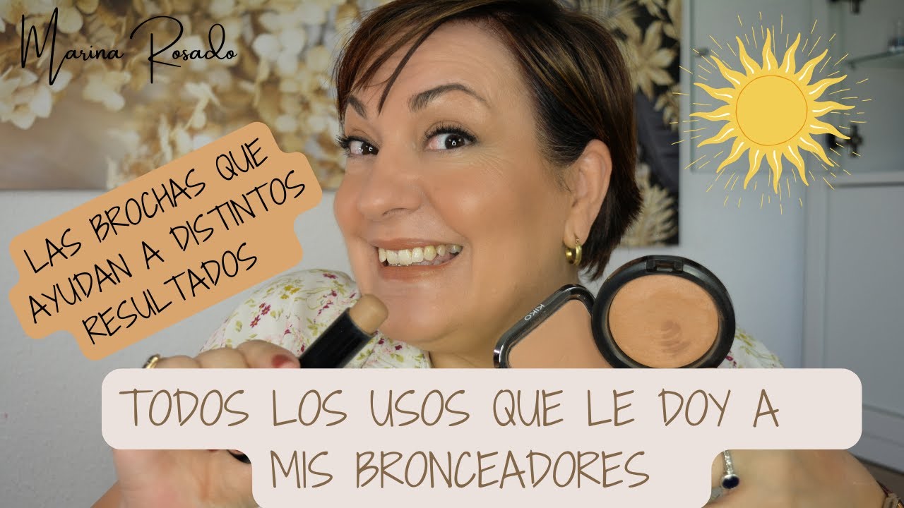 1 Bronceador + 6 usos / APROVECHA AL MAXIMO TU BRONZER / TIPS