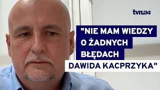 'W Szpitalu Południowym wiedziano o konflikcie między Emilem Jędrzejewskim a Dawidem Kacprzykiem'
