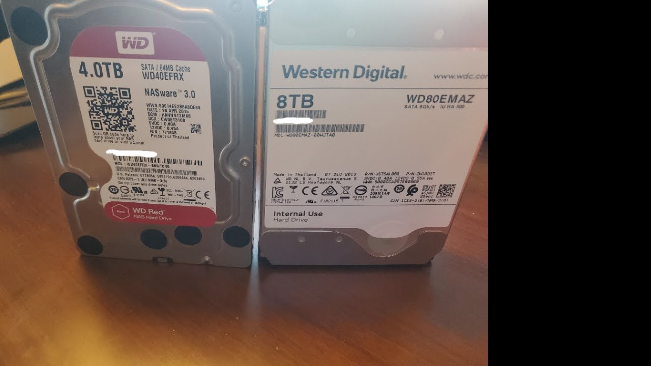 HDD Shucking WD RED WHITE -