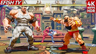 Abigail Vs Zangief Hardest Ai - Street Fighter V