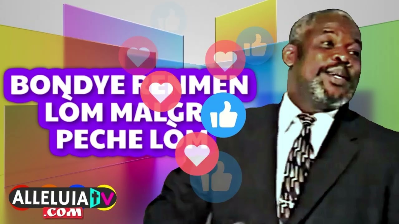 BONDYE RENMEN LÒM MALGRE PECHE LÒM. EVANGELISTE JOSEPH JACQUES TELOR