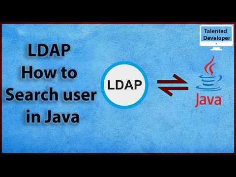 تصویری: چگونه کاربر را در LDAP جستجو کنم؟