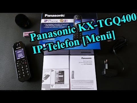 Panasonic KX-TGQ400 IP-Telefon [Menü]