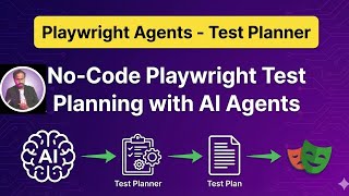 Playwright MCP - Lesson 08 | Agentic AI Test Automation | Test Planning with AI Agents Profile