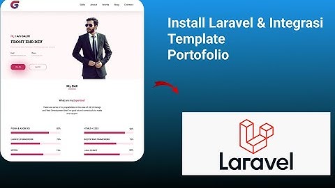 Install Laravel dan Integrasi Template pada Laravel Terbaru