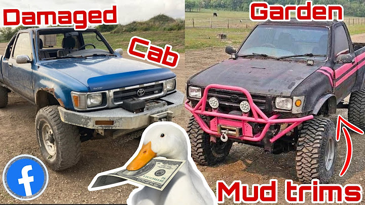 Cheapest vs Priciest Toyota Trucks listed on Facebook Marketplace finds