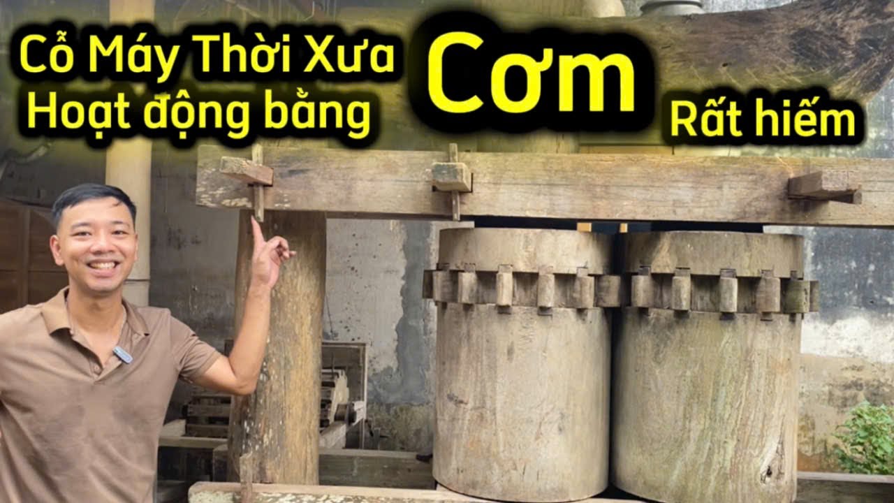 Cỗ máy Thời Xưa hoạt động bằng Cơm rất hiếm . ( 0385979657 )