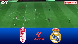 Granada vs Real Madrid - La Liga 23/24 - Full Match All Goals | EA FC 24 Gameplay PC