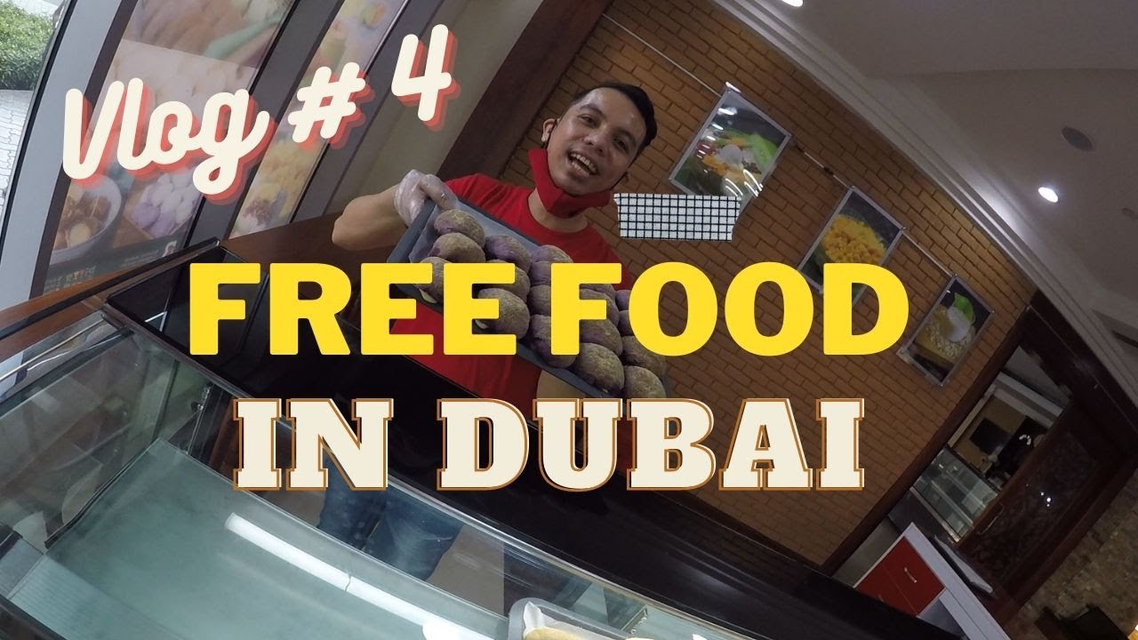 VLOG4 FREE FOOD IN DUBAI YouTube