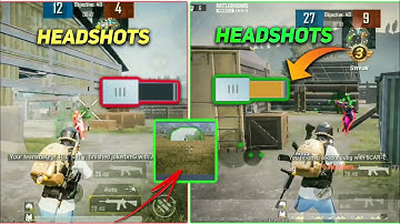 How To Take Headshots-Pubg Mobile Tips & Tricks( Guide Tutorial)