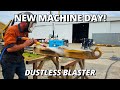 New Machine Day! | Setup &amp; Testing | RapidBlast™ SD140 Dustless Blaster